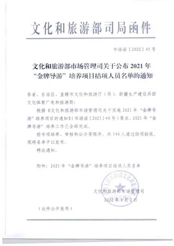 220913171807717380_博彩楼
转发文化和旅游部市场管理司关于公布2021年“金牌导游”培养项目结项人员名单的通知_页面_03.jpg
