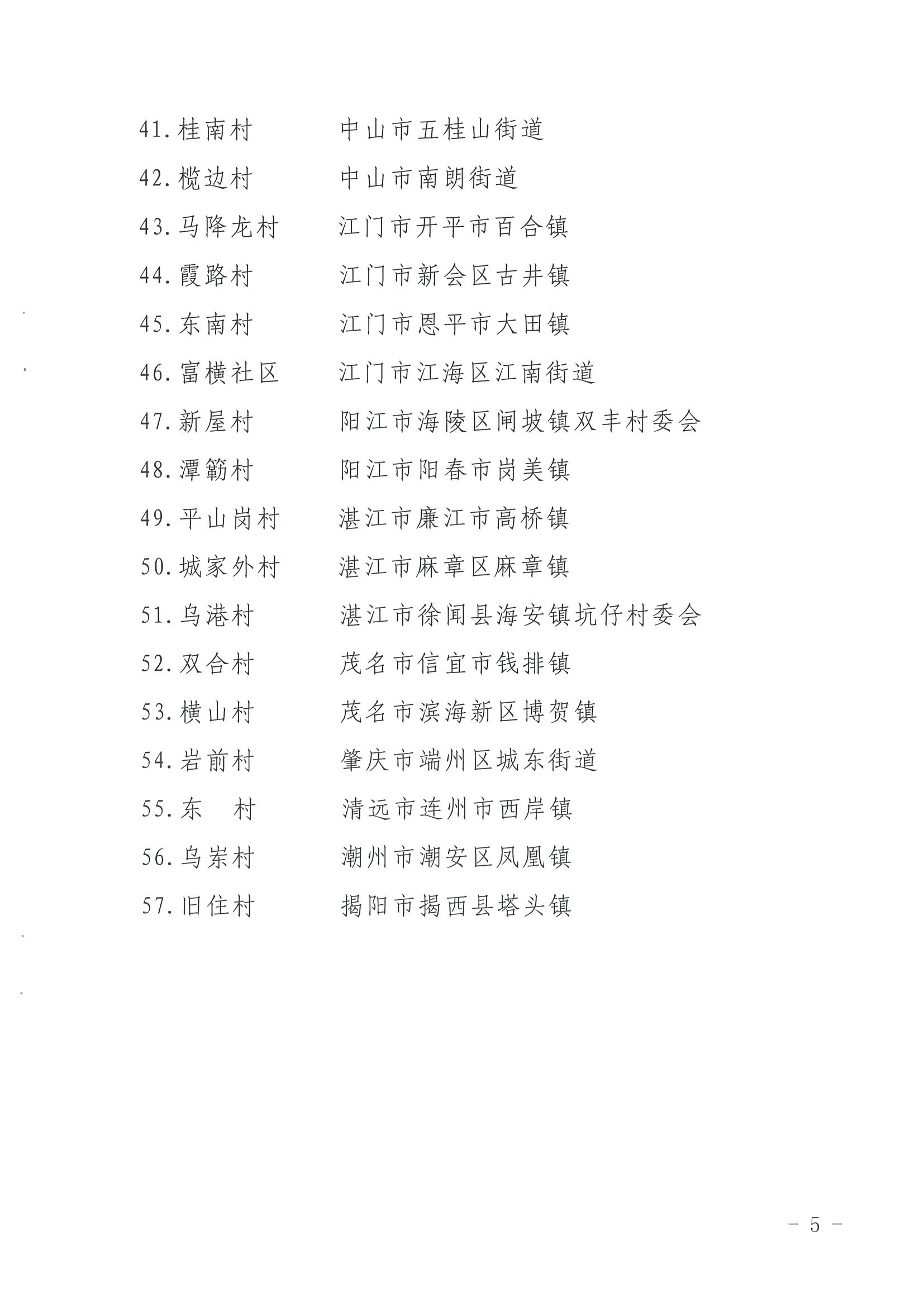 《博彩楼
关于公布第三批广东省文化和旅游特色村、乡村旅游精品线路名单的通知》（粤文旅资〔2022〕5号）_页面_05.jpg